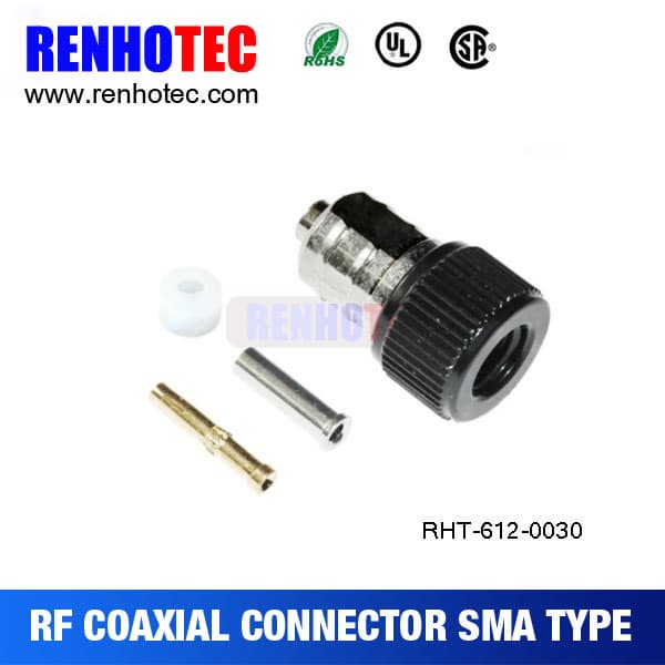high quality male sma connector for cable rg178